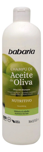  Shampoo Nutritivo De Aceite De Oliva 700 Ml