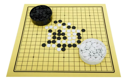 Juego Portátil De Piezas De Ajedrez Go Game Baduk/weiqi Go