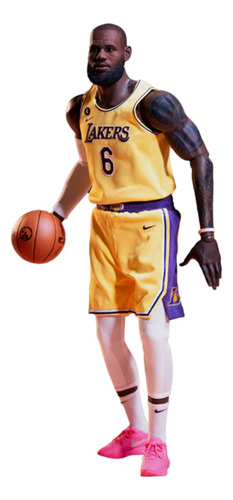 Lebron James 1/6 Special Edition Enterbay Nba Leakers