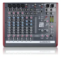 Comprar Allen & Heath Zed-10 Consola Mixer 10ch 4 Mono 2 Estéreo Usb