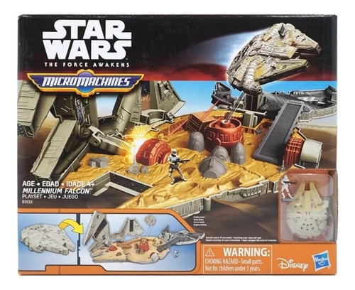 Millennium Falcon Playset Star Wars Hasbro Nave Set Lacrado