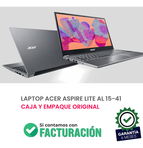 Laptop Acer Aspire 15.6 Ryzen 7 S5 16gb Ram 512gb Ssd +funda