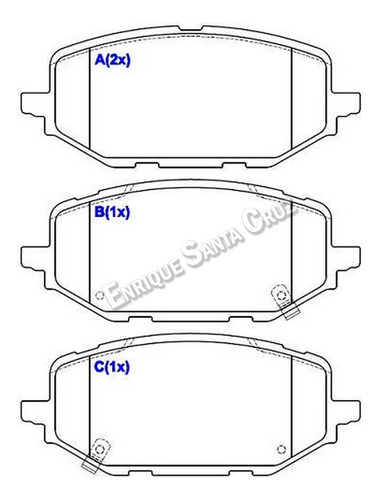 Pastillas De Freno Chevrolet Tracker 20-