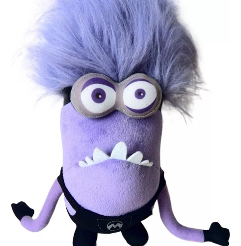 Diablo De Muñeco De Peluche Minion Morado