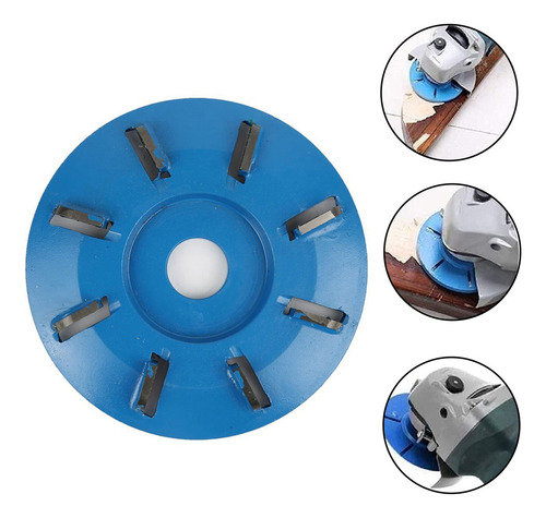 Turbo Carving Disc Grosor Cepilladora Azul