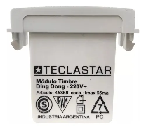 Modulo Timbre Ding-dong 220v Teclastar