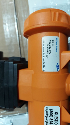New Georg Fischer +gf+ 199.233.073 Pa11 Valve Bbz