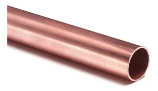 Caño Redondo Cobre Tubo 41,2 Mm X 1 Mm X 1 Mt Largo En Tira.
