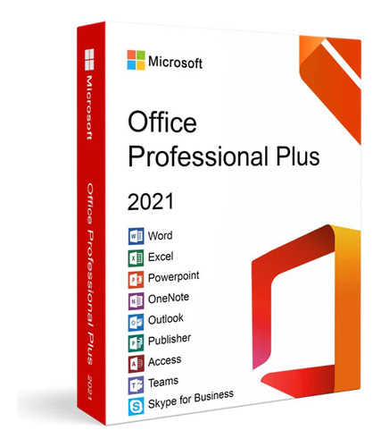 Licencia Office 2021 Profesional Plus [ Digital Code ] 1 Pc 