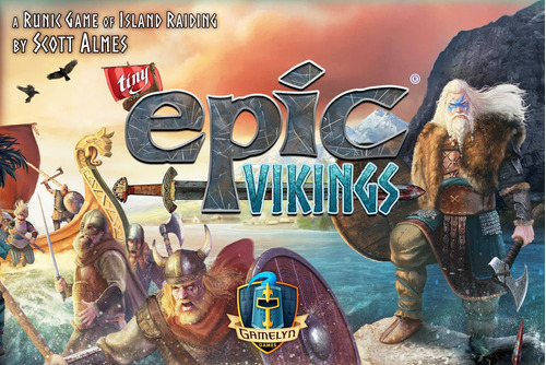 Gamelyn Game Tiny Epic Vikings Fast Playing 1-4 Players Fir.