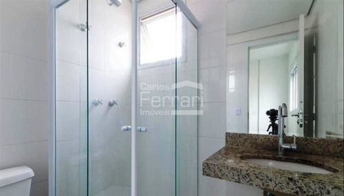 Imagem 10 de 15 de Apartamento Com 02 Dormitórios, Sendo 01 Suíte E 02 Vagas De Garagem, Sacada - Cf33033