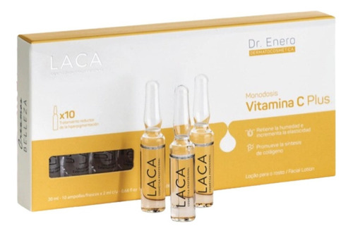 Ampollas Monodosis Vitamina C Plus 10 Unidades Dr.enero Laca Momento de aplicación Día Tipo de piel Todo tipo de piel