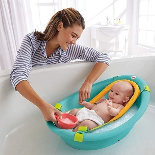 Bañera Baño Fisher Price Rinsen Grow Tub