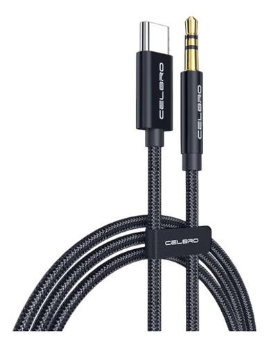 Cable De Audio Celbro Usb Tipo C A Auxiliar De 3,5mm De 1m