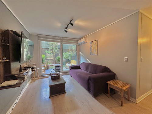 Depto En Venta Con Patio De 2 Dorm. En Ñuñoa