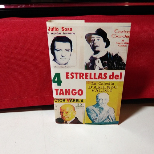 Julio Sosa Gardel D'arienzo Tango Cassette Ultra Raro, Lea