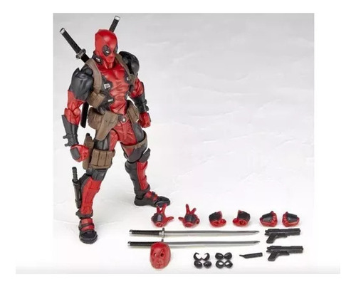 Q Figura De Pvc Número 1 De Deadpool Crazy