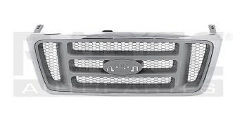 Parrilla Ford Lobo 2004-2008 Fx4 Cromo Cuadrada C/panal Gris