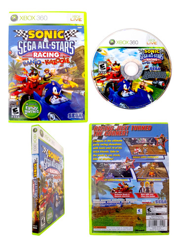 Sonic & Sega All Stars Racing With Banjo Kazooie Xbox 360  (Reacondicionado)