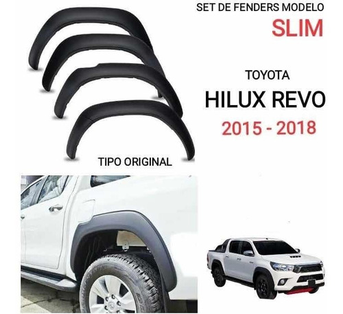 Fender Toyota Hilux Revo 2019