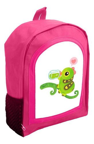 Mochila Infantil Rosa Nena Nene Bichos Kawaii Rr22