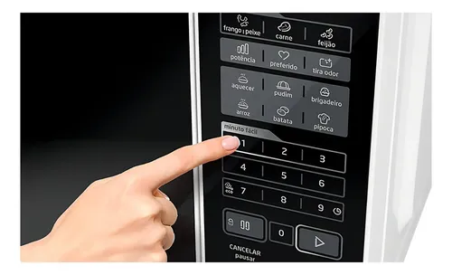 Micro-ondas Midea 700W 20 Litros Branco E Preto | Parcelamento sem