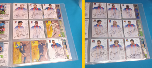 Barcelona Campeon 124 Tarjetas Diferentes Ronaldinho (Usado)