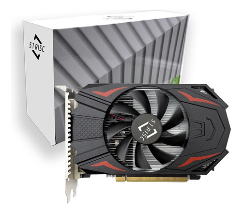 51risc Radeon R7 350 4g Tarjeta Gráfica Pci-e Gddr5 De 128 B