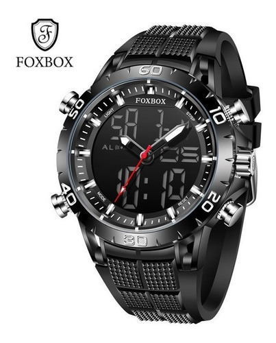 Reloj Digital Foxbox, Resistente Al Agua Y Luminoso, Para Ho