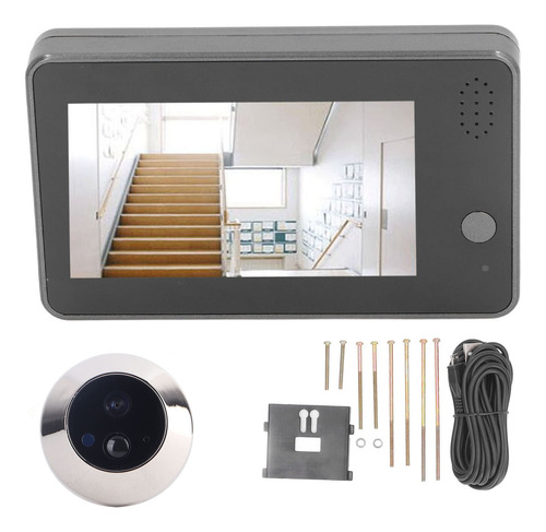Visor De Puerta Digital Visual Doorbell Con Conexión Wifi De