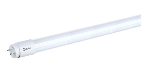 Tubo Led T8 Vidrio 18w = 36w 120cm 220v Fria 2 Puntas X25