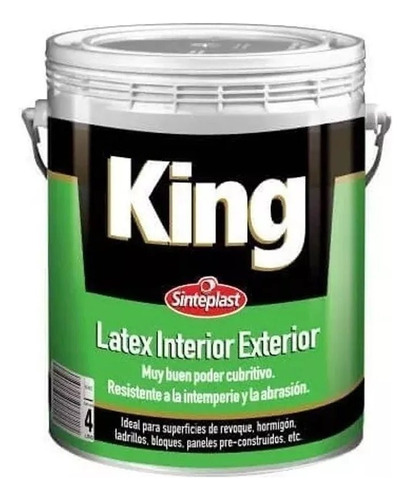 Pintura Latex King Int/ext 20lts Sinteplast