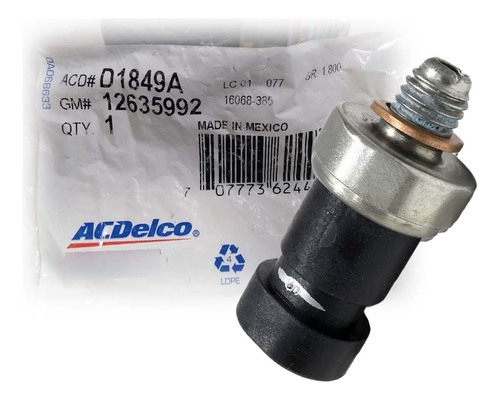 Valvula Sensor Presion Aceite Orlando Astra 2.2 Original Gm