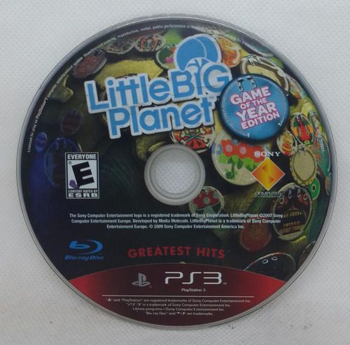 Little Big Planet Ps3 Seminuevo (Usado)