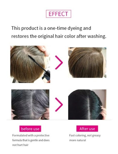 Imagen 3 de 10 de Tinte Temporal Cabello Lápiz Para Raíces Y Canas Instantáneo