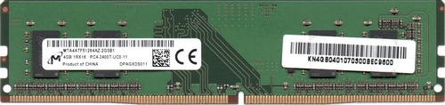 Micron 4gb Pc4-2400 Ddr4 288-pin Desktop Dimm Modulo De Memo