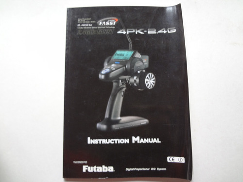 Instruction Manual Futaba 4pk 2.4g Digital Proportional 2008