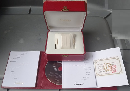 Original Estuche Caja Para Reloj Santos De Cartier 