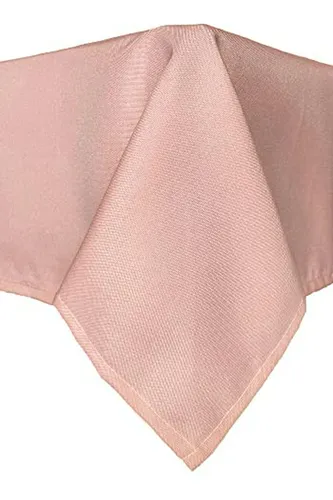 Mantel Rectangular Premium Para Mesa 8 Ft - Rosa Palo