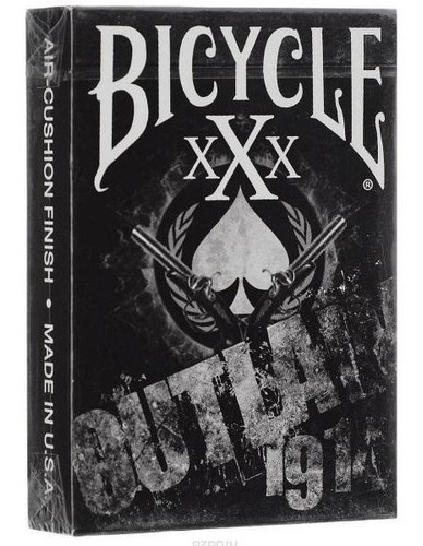 Mazo Naipes Bicycle Xxx Outlaw 1914 - Coleccion Poker Magia