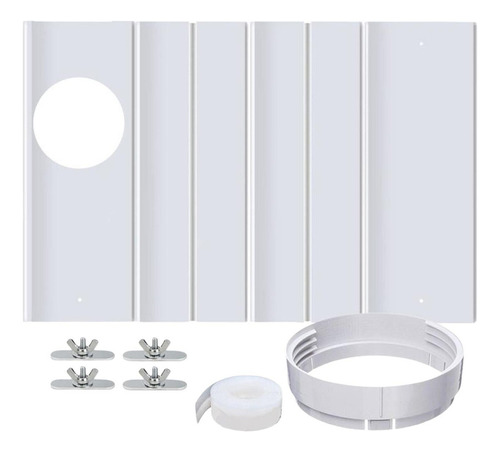 Kit De Ventana De Aire Acondicionado Con Conector Circular S