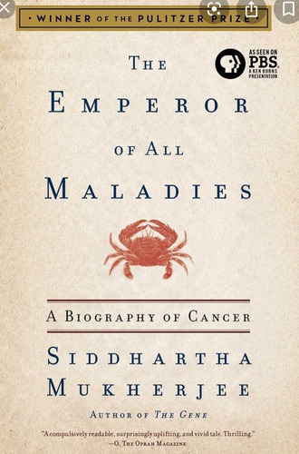 Libro The Emperor Of All Maladies - Siddhartha Mukherjee