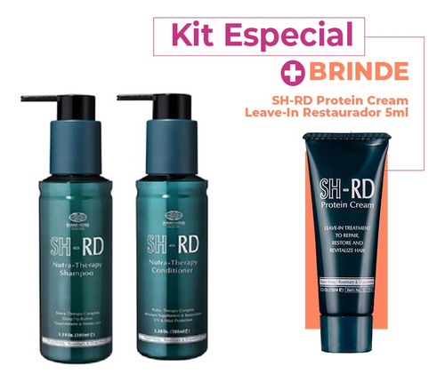 Kit Sh-rd Nutra-therapy Duo 100ml (2 Produtos)