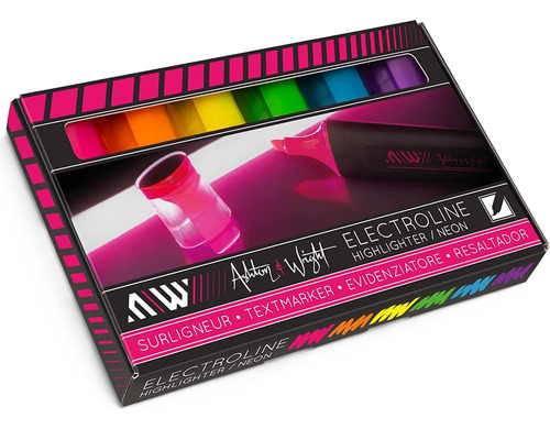 Ashton And Wright - Rotuladores Electroline Classic - Ne...