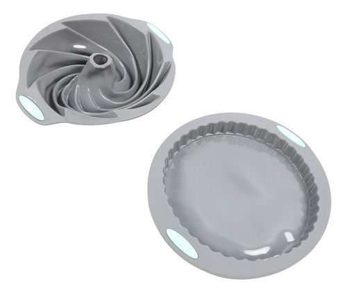 Molde Para Tartas Estriado De Silicona De Primera Calidad