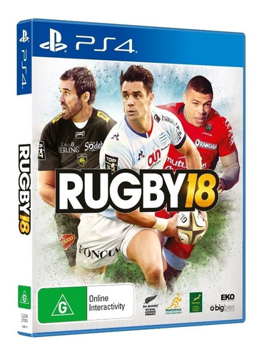 Juego Rugby 18 Para Ps4 - Y Sellado