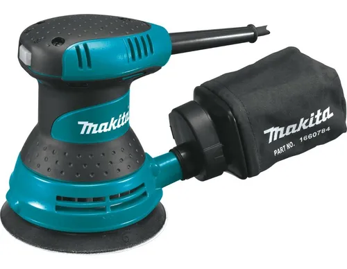 comprar Lijadora profesional roto orbital Makita BO5030 con sistema velcro azul 300W 220V