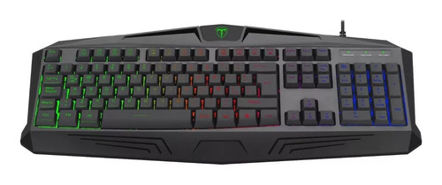 Teclado Gamer T-dagger Tanker Black Spanish T-tgk-106 Raimbo