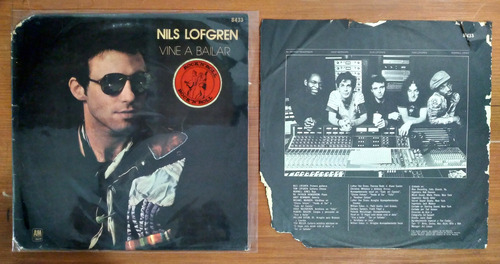 Nils Lofgren Vine A Bailar 1977 Disco Lp Vinilo