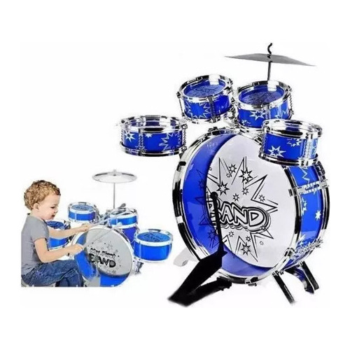 Set Batería Infantil Juguete Musical Niños Jazz Drum